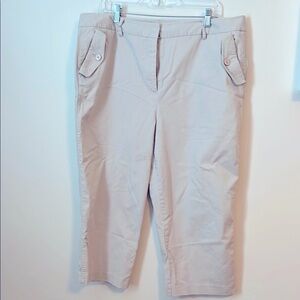 Talbots Light Beige Stretch Pants